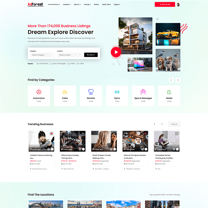 adforest directory listing