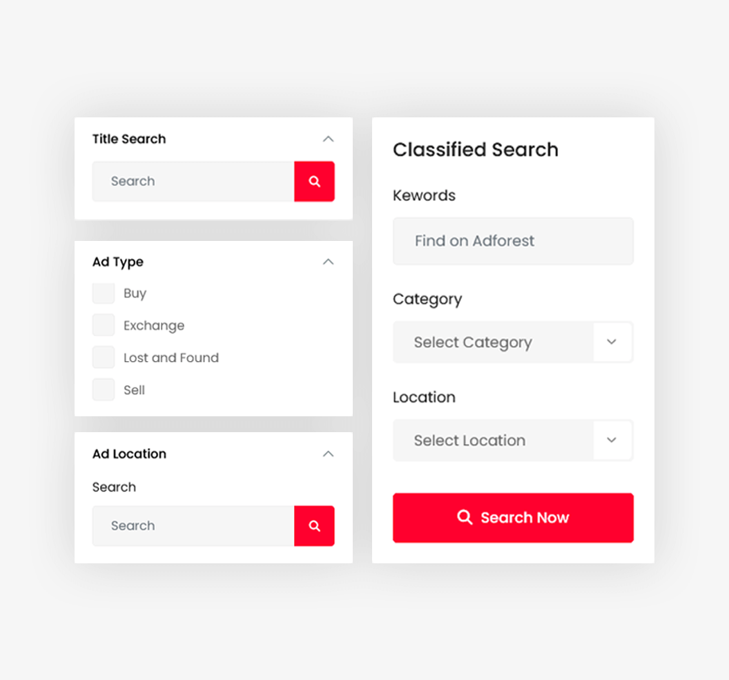 Radius Search integrated