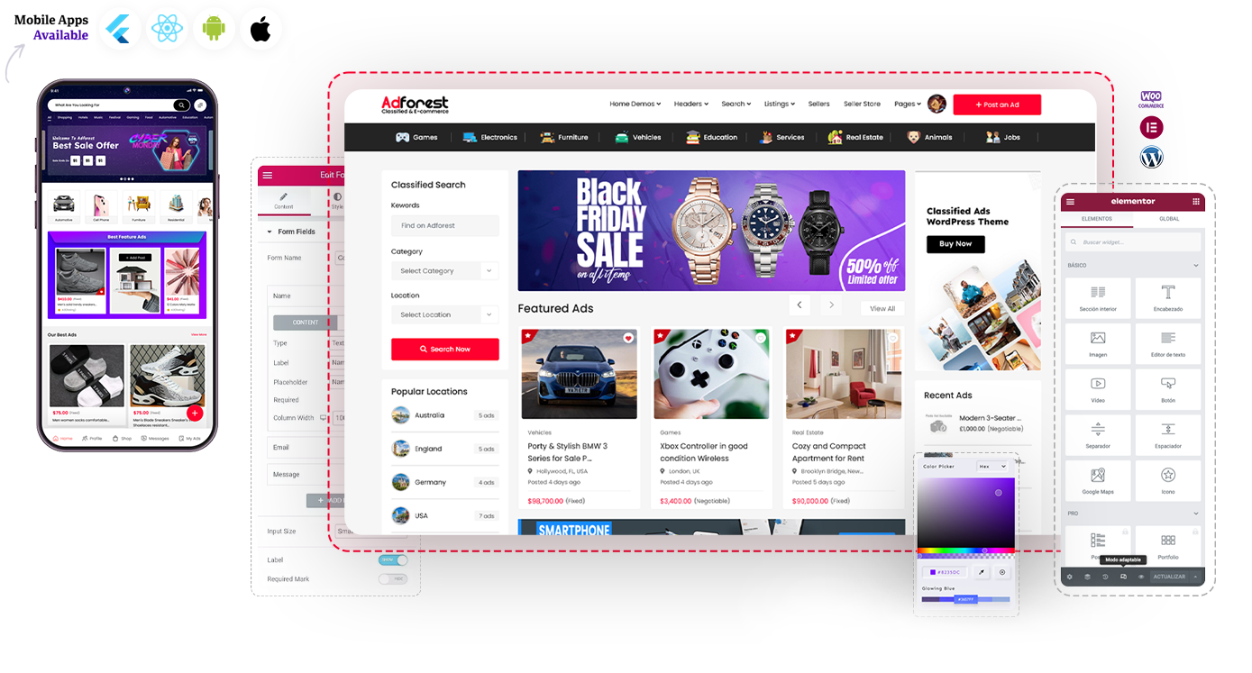 Dashboard AdForest